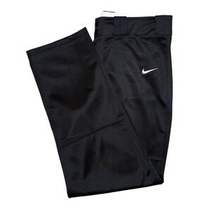 Nike Baseball Softball Sportswear Pants Black Reinforced Knee Mens XL